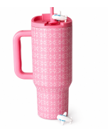 Pink Airplane Tumbler