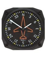 DIRECTIONAL GYRO INSTRUMENT STYLE WALL CLOCK - 6.5"