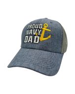 US NAVY DAD ANCHOR CAP