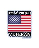 I'M A PROUD VETERAN STICKER