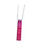 REMOVE BEFORE FLIGHT NECKLACE