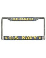 US NAVY RETIRED LICENSE FRAME