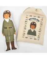 Bessie Coleman Sew & Tell Doll Kit