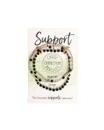 MILITARY SUPPORT BRACELET - BLACK