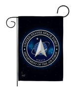 SPACE FORCE HOME GARDEN FLAG