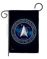 SPACE FORCE GARDEN FLAG