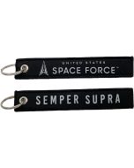 SPACE FORCE "SEMPER SUPRA" KEYCHAIN
