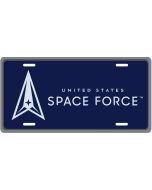 SPACE FORCE LICENSE PLATE