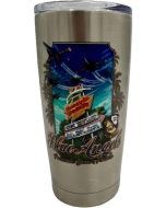 BLUE ANGELS PENSACOLA SIGN STAINLESS STEEL TUMBLER