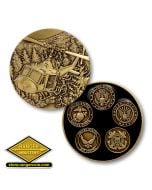 UH-1 HUEY COIN - ALL BRANCHES