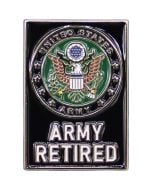 US ARMY RETIRED PIN