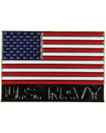 NAVY FLAG PIN