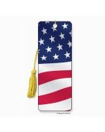 NATIONAL NAVAL AVIATION MUSEUM USA FLAG BOOKMARK