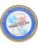 USS ENTERPRISE HAT PIN