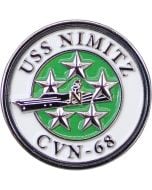 USS NIMITIZ HAT PIN