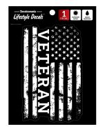 VETERAN FLAG DECAL